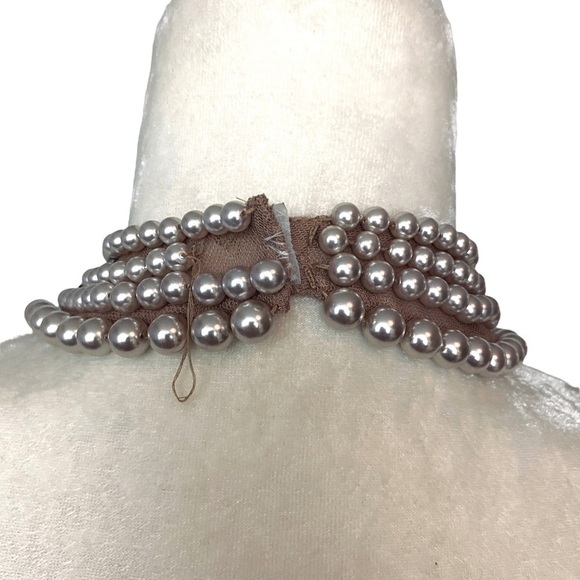 AIDAN MATTOX Dress Size 0 Party Prom Mini Dress Black Pearl Crystal Neckline - Picture 11 of 12